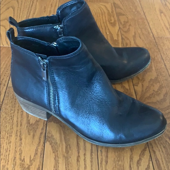 Black lucky brand boots